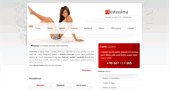 Desktop Screenshot of hostessima.pl